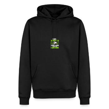Wrestling Ringer - Männer Premium Bio Hoodie - Schwarz - Vorne - Nico (187cm)