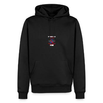Congenital heart defect CHD consciousness - Men’s Premium Organic Hoodie - black - Front - Nico (187cm)