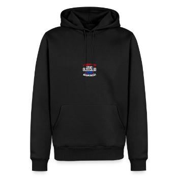 Angeborener Herzfehler CHD-Bewusstsein - Männer Premium Bio Hoodie - Schwarz - Vorne - Nico (187cm)
