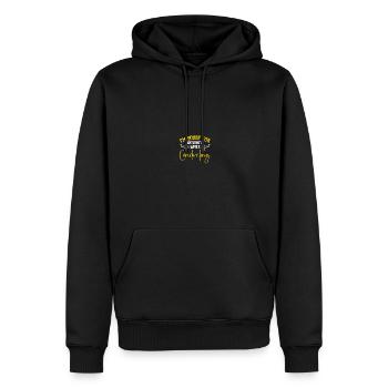 Chapel teacher Kapellmeister - Men’s Premium Organic Hoodie - black - Front - Nico (187cm)
