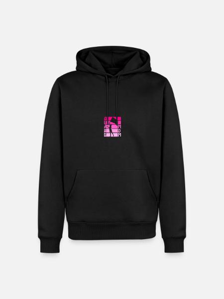 Farbengarde Farbengarde - Männer Premium Bio Hoodie - Schwarz