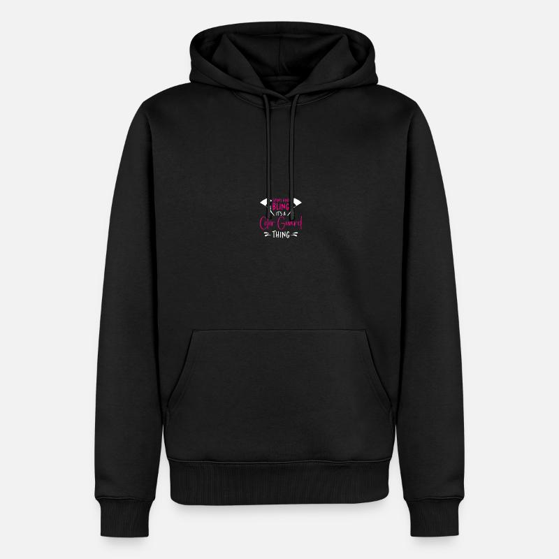Farbengarde Farbengarde - Männer Premium Bio Hoodie - Schwarz