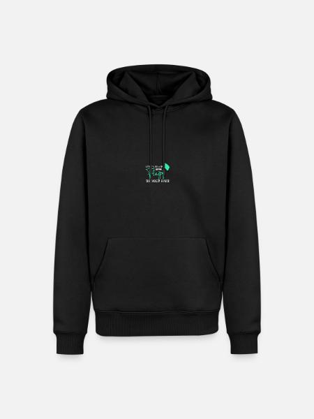 Farbengarde Farbengarde - Männer Premium Bio Hoodie - Schwarz