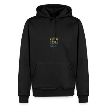 Flipper Spieler Flipper - Männer Premium Bio Hoodie - Schwarz - Vorne - Nico (187cm)