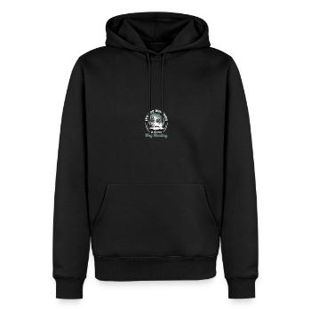 Hog Hunter Schweinejagd - Männer Premium Bio Hoodie - Schwarz - Vorne - Nico (187cm)