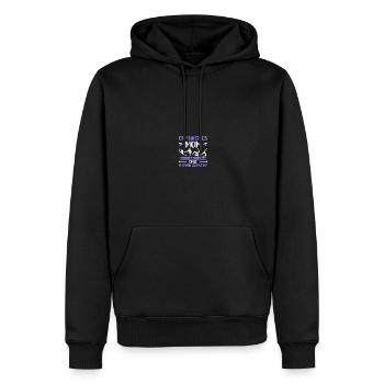 Stolze Gymnastik-Mutter - Männer Premium Bio Hoodie - Schwarz - Vorne - Nico (187cm)