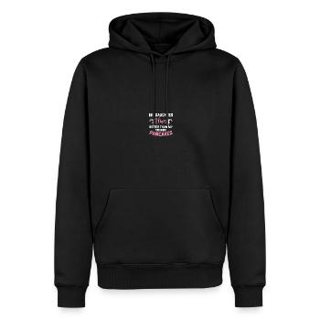 Stolze Gymnastik-Mutter - Männer Premium Bio Hoodie - Schwarz - Vorne - Nico (187cm)