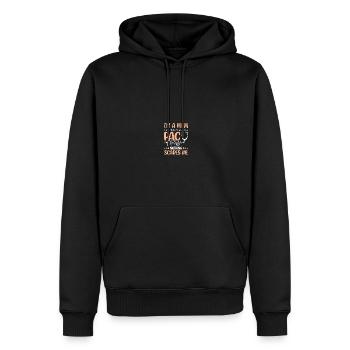 PACU Krankenschwester Aufwachraum Krankenschwester - Männer Premium Bio Hoodie - Schwarz - Vorne - Nico (187cm)