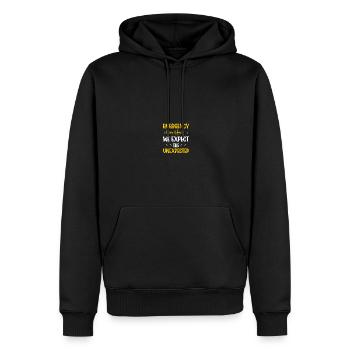 Notaufnahme ER Krankenschwester Notaufnahme - Männer Premium Bio Hoodie - Schwarz - Vorne - Nico (187cm)