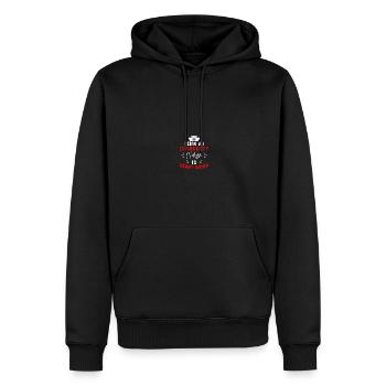 ER Krankenschwester Notfall Krankenschwester - Männer Premium Bio Hoodie - Schwarz - Vorne - Nico (187cm)