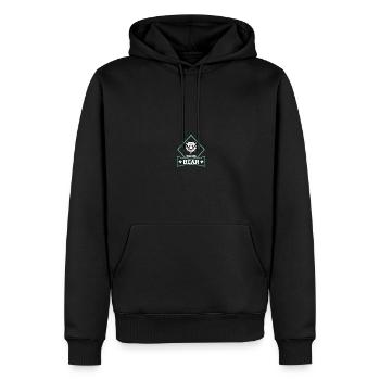 Scouting Pfadfinder - Männer Premium Bio Hoodie - Schwarz - Vorne - Nico (187cm)