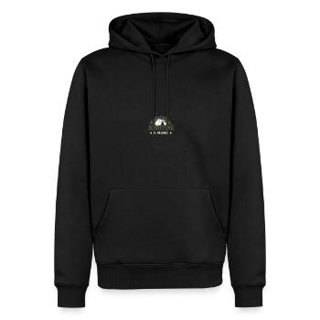 Scouting Pfadfinder - Männer Premium Bio Hoodie - Schwarz - Vorne - Nico (187cm)