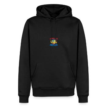 Busfahrer Schulbusfahrer - Männer Premium Bio Hoodie - Schwarz - Vorne - Nico (187cm)