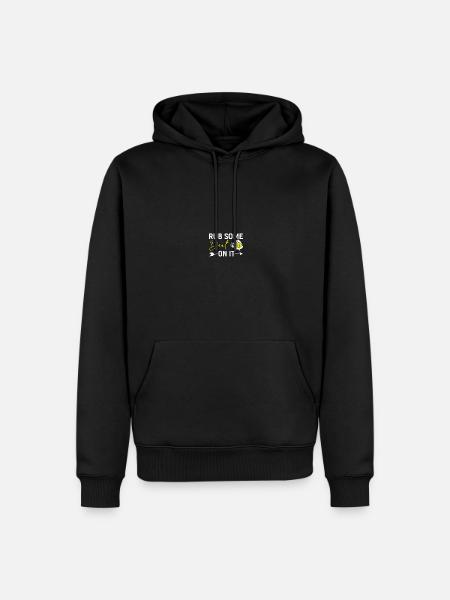 Baseball Softball Mom - Men’s Premium Organic Hoodie - black