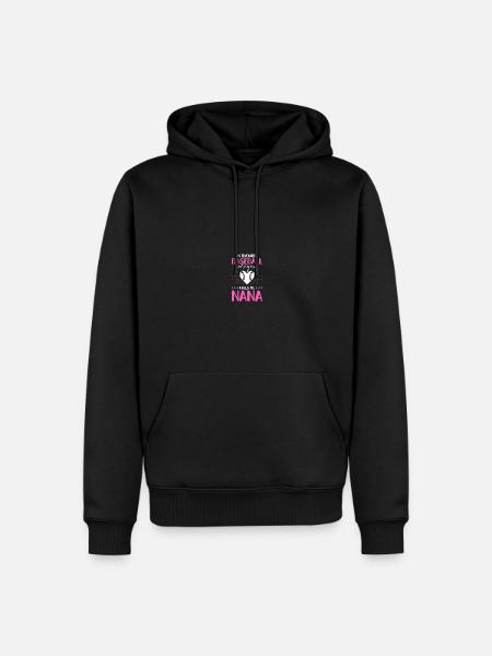 Baseball Mama - Männer Premium Bio Hoodie - Schwarz
