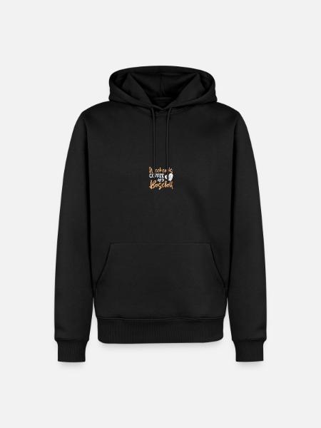 Baseball Mom - Men’s Premium Organic Hoodie - black