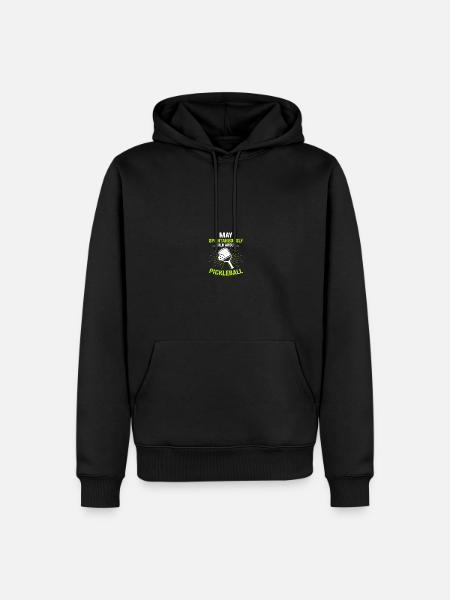 Pickle Ball Pickleball Kitchen - Men’s Premium Organic Hoodie - black