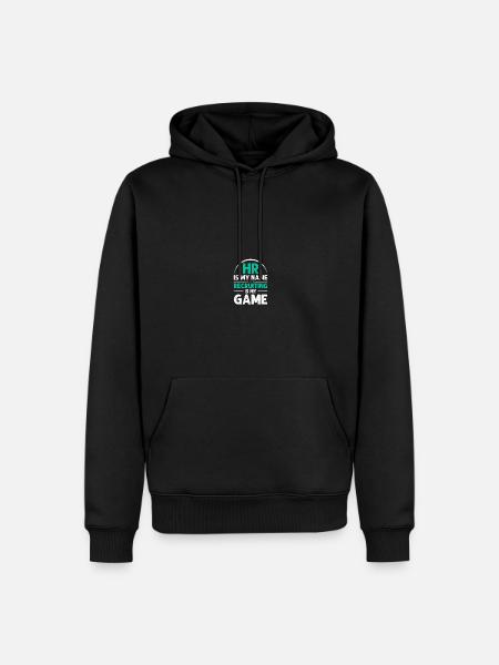 HR Manager Human Resources - Men’s Premium Organic Hoodie - black