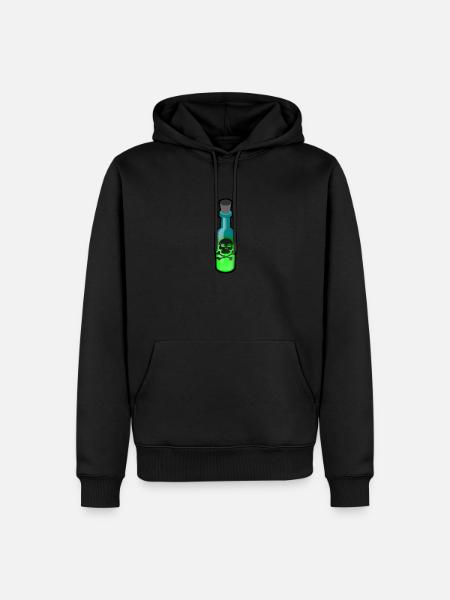 poison - Men’s Premium Organic Hoodie - black