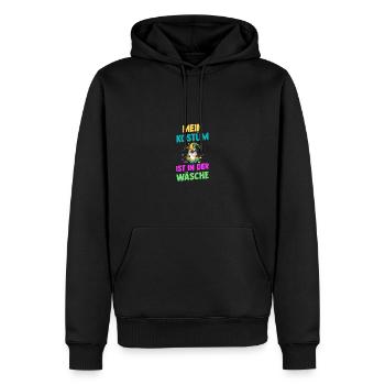 Costume de carnaval Carnaval - Sweat à capuche Premium bio Homme - noir - Devant - Nico (187cm)