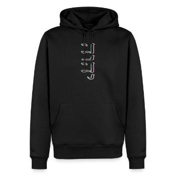 Yeshua Jude Jüdisch Judentum YHWH - Männer Premium Bio Hoodie - Schwarz - Vorne - Nico (187cm)
