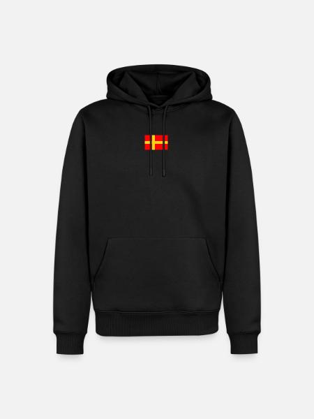 SKÅNE - Men’s Premium Organic Hoodie - black