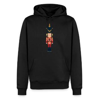 Passende Familie - König Ratte Princess Nutcracker - Männer Premium Bio Hoodie - Schwarz - Vorne - Nico (187cm)