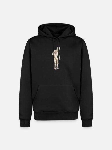 Maman Halloween Bubble Tea - Sweat à capuche Premium bio Homme - noir