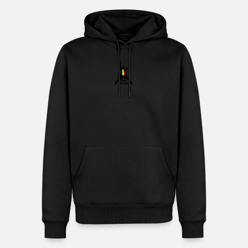 Vater Tanzer reggae-ragga, Dancehall - Männer Premium Bio Hoodie - undefined