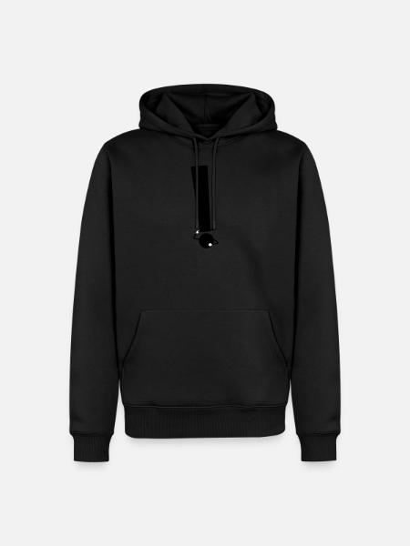 Ausrufezeichen - Männer Premium Bio Hoodie - Schwarz