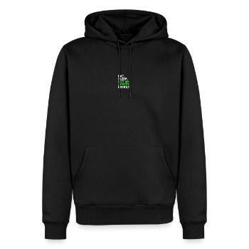 Obstbau Apfelzüchter Permakultur Experte - Männer Premium Bio Hoodie - Schwarz - Vorne - Nico (187cm)