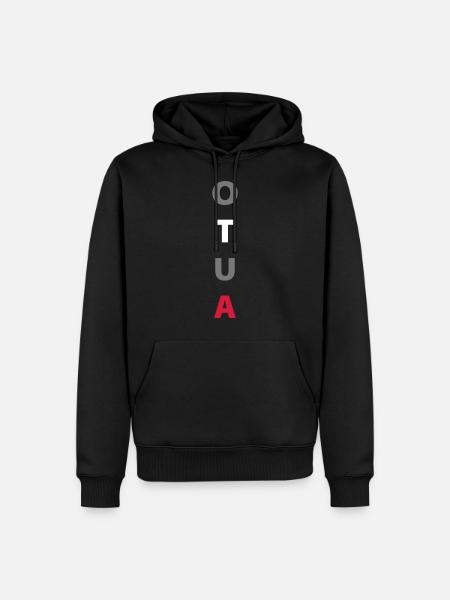 OTUA - Men’s Premium Organic Hoodie - black