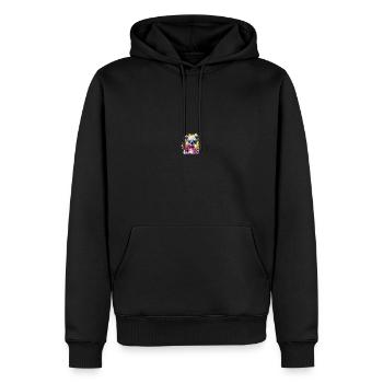 Bunter cooler Koala Sonnenbrille Party Cocktails - Männer Premium Bio Hoodie - Schwarz - Vorne - Nico (187cm)