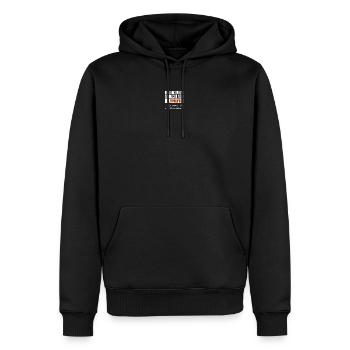 Deutschland Tempolimit Verkehr Auto LKW Fahrlehrer - Männer Premium Bio Hoodie - Schwarz - Vorne - Nico (187cm)