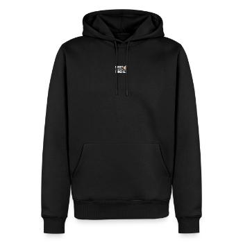 Pinsons - Zebrafink - Oiseaux - Oiseaux - Sweat à capuche Premium bio Homme - noir - Devant - Nico (187cm)