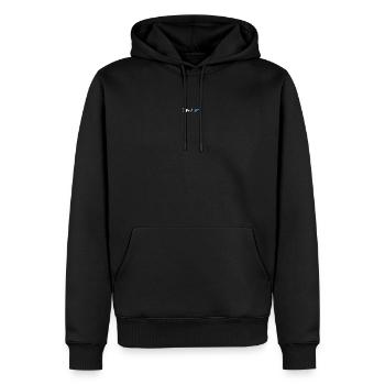 Frosch Herzschlag - Pfeilgiftfrosch Dendrobat - Männer Premium Bio Hoodie - Schwarz - Vorne - Nico (187cm)