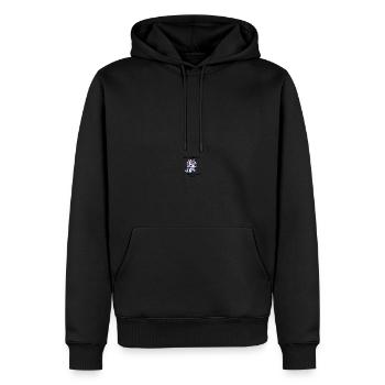 Ne gâche pas ma mauvaise humeur - Sweat à capuche Premium bio Homme - noir - Devant - Nico (187cm)