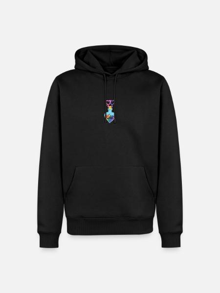 Love Wins Women - Sweat à capuche Premium bio Homme - noir