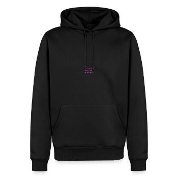 Kaffee Arbeit Arbeiten Kaffeeliebhaberin - Männer Premium Bio Hoodie - Schwarz - Vorne - Nico (187cm)