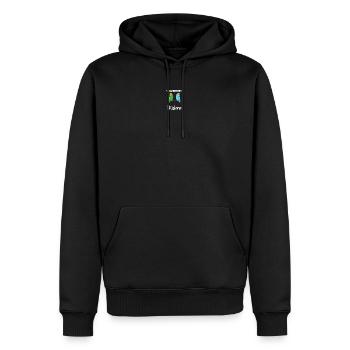 Wellensittich-Flüsterer Vogel Haustier - Männer Premium Bio Hoodie - Schwarz - Vorne - Nico (187cm)
