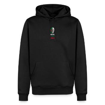 Algeria is in my DNA Design / Gift Idea - Men’s Premium Organic Hoodie - black - Front - Nico (187cm)