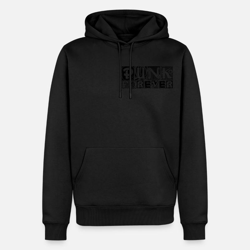Punk Forever - Männer Premium Bio Hoodie - undefined