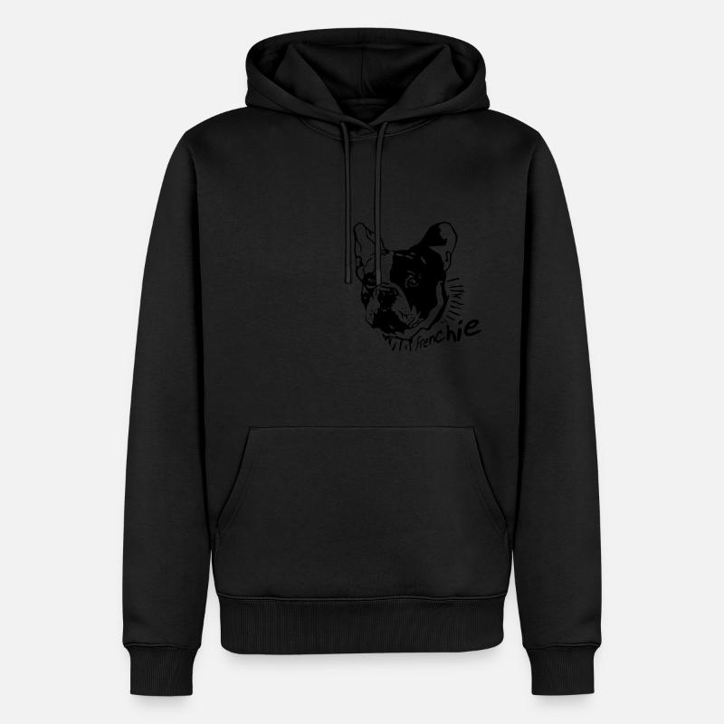 Frenchie - Sweat à capuche Premium bio Homme - undefined