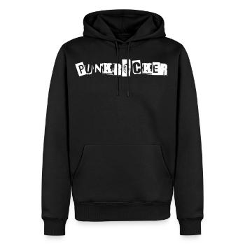 Cadeau du festival de musique Punk Rock Punk Rock - Sweat à capuche Premium bio Homme - noir - Devant - Nico (187cm)