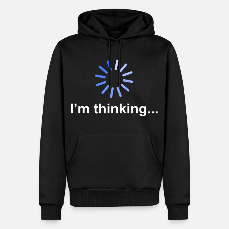 Computer Nerd Computer Science Internet Gamer Gift - Men’s Premium Organic Hoodie - black