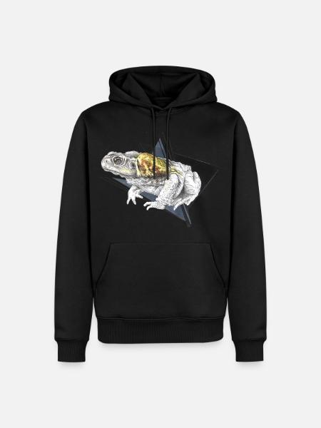 Giant Frog Bufo - Men’s Premium Organic Hoodie - black