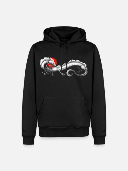 God 4 - Men’s Premium Organic Hoodie - black