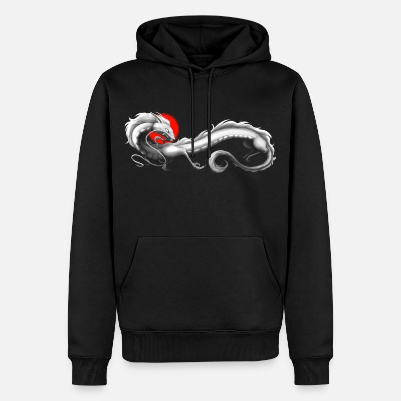 gut 4 - Männer Premium Bio Hoodie - Schwarz