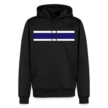 Norwegen Flagge - Männer Premium Bio Hoodie - Schwarz - Vorne - Nico (187cm)