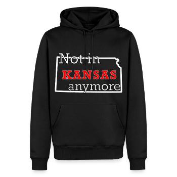 Not in Kansas anymore - Men’s Premium Organic Hoodie - black - Front - Nico (187cm)